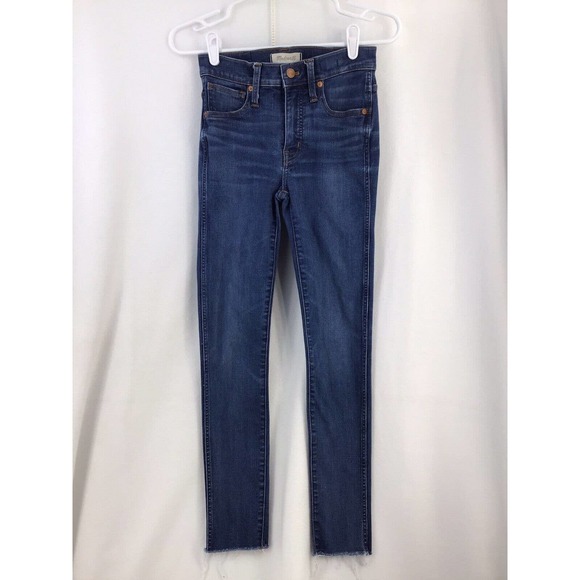 Madewell Denim - Madewell Jeans Women's 25 9" High Rise Skinny Crop Medium Wash